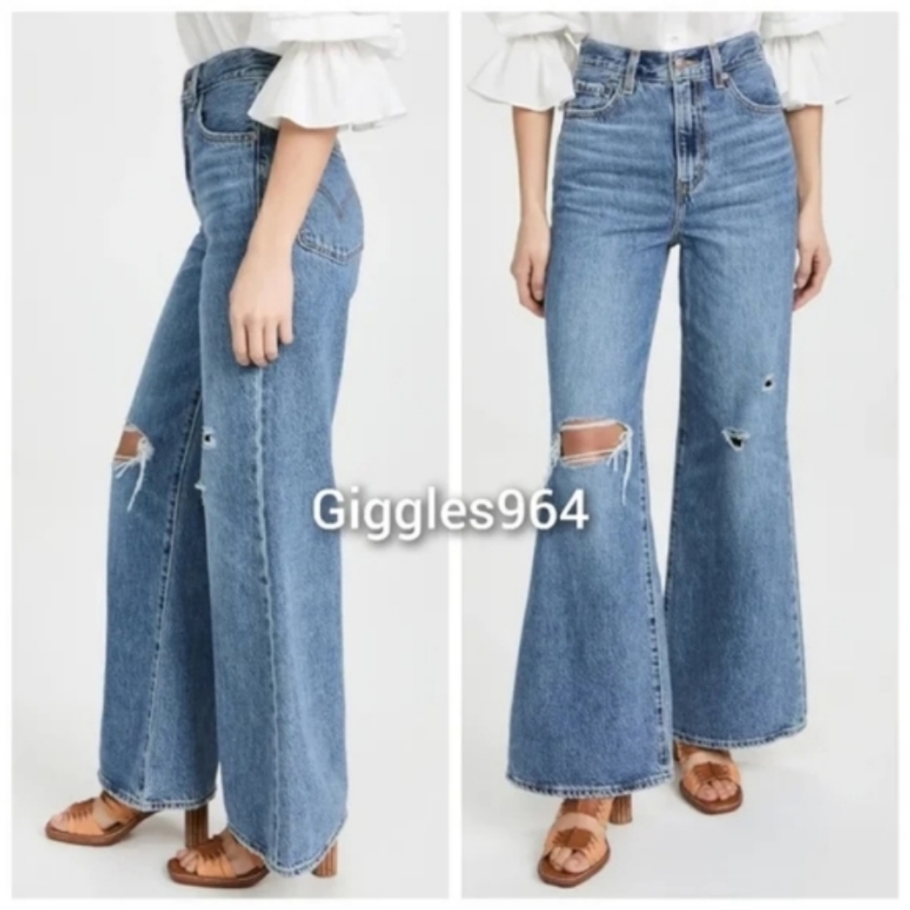 Levi's Ribcage High Rise Bootcut Jeans - Picture 9 of 15
